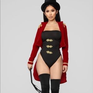 Fashion Nova Miss Ring Leader Costume Size Large
